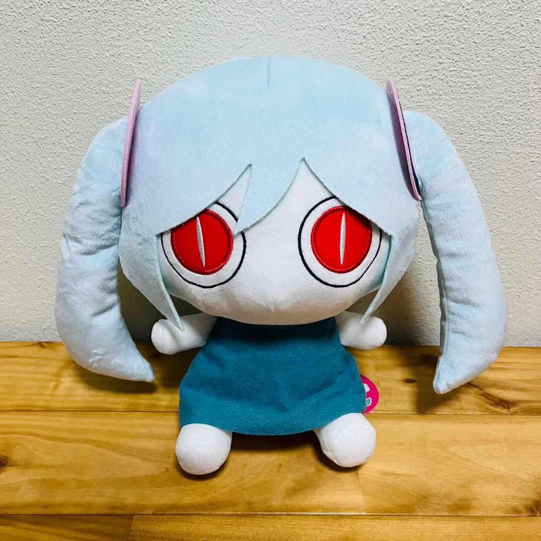 【美品】アイマイナBIGぬいぐるみ 大人気ボカロP『ピノキオピー』の『アイマイナ』より、おすわり