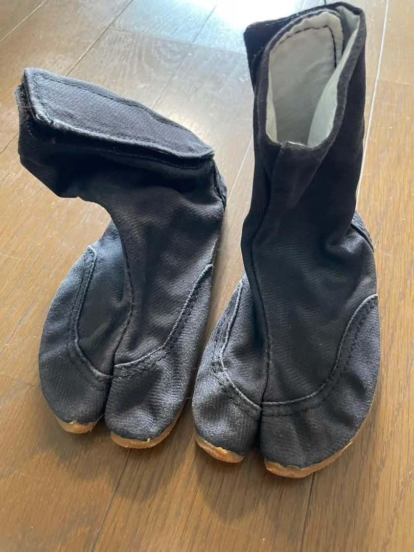 Thumbnail of Excellent Condition Kids' Festival Tabi 16cm Magic Tape Fastening Festival Jikatabi Dark Navy Baby