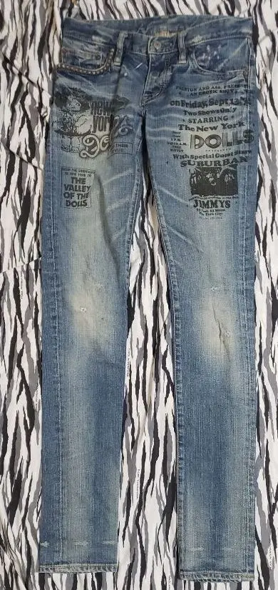 HYSTERIC GLAMOUR × NEW YORK DOLLS denim pants | NOIR ONLINE