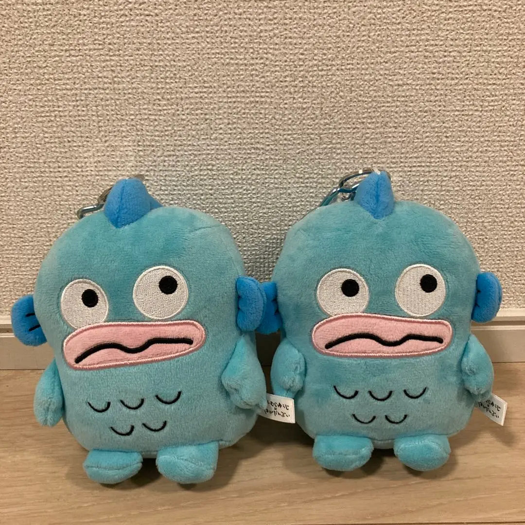 Thumbnail of Donki-exclusive Nishimura Yuuji x Sanrio Plush Charm: Hangyodon x2