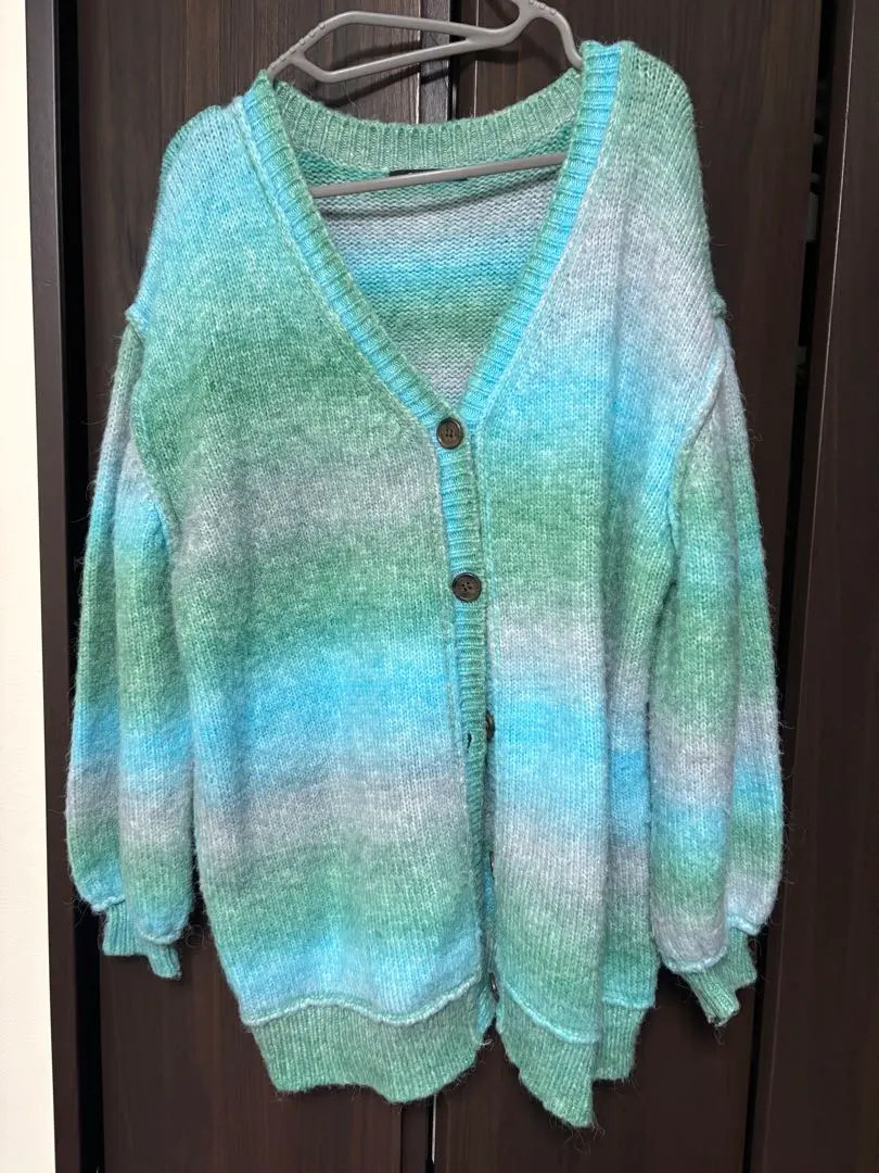 Thumbnail of Gradient Knit Cardigan, F Size