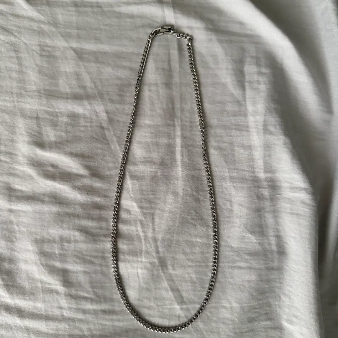 Thumbnail of Stainless steel chain necklace, approximately 50cm
