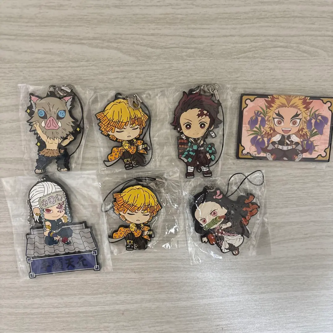 Thumbnail of Demon Slayer: Kimetsu no Yaiba Strap 7-Piece Set - Tanjiro Kamado