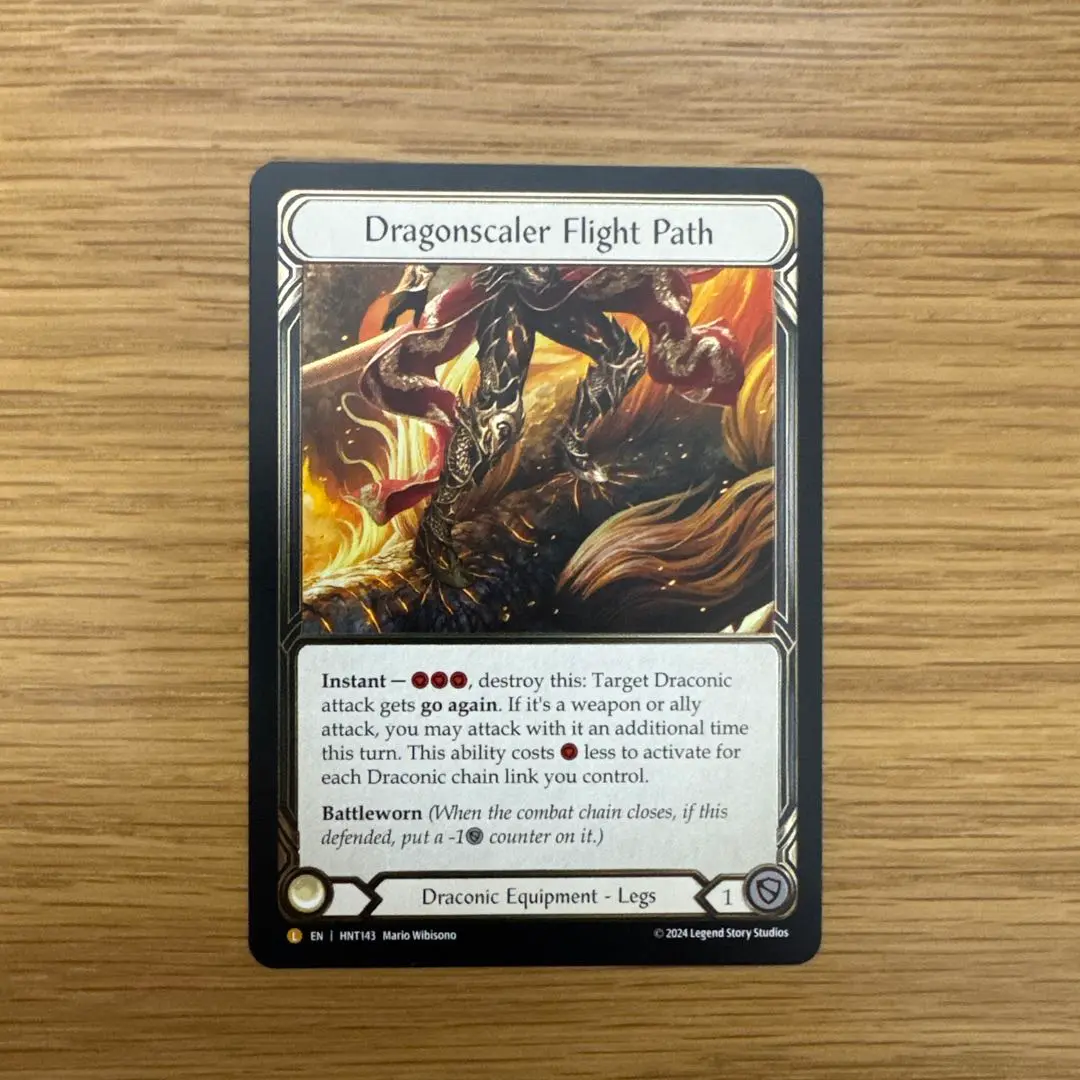 FAB 竜鱗の飛行進路 Dragonscaler Flight Path CF JP】《Rainbow Foil》[竜系] 竜鱗の飛行進路/Dragonscaler