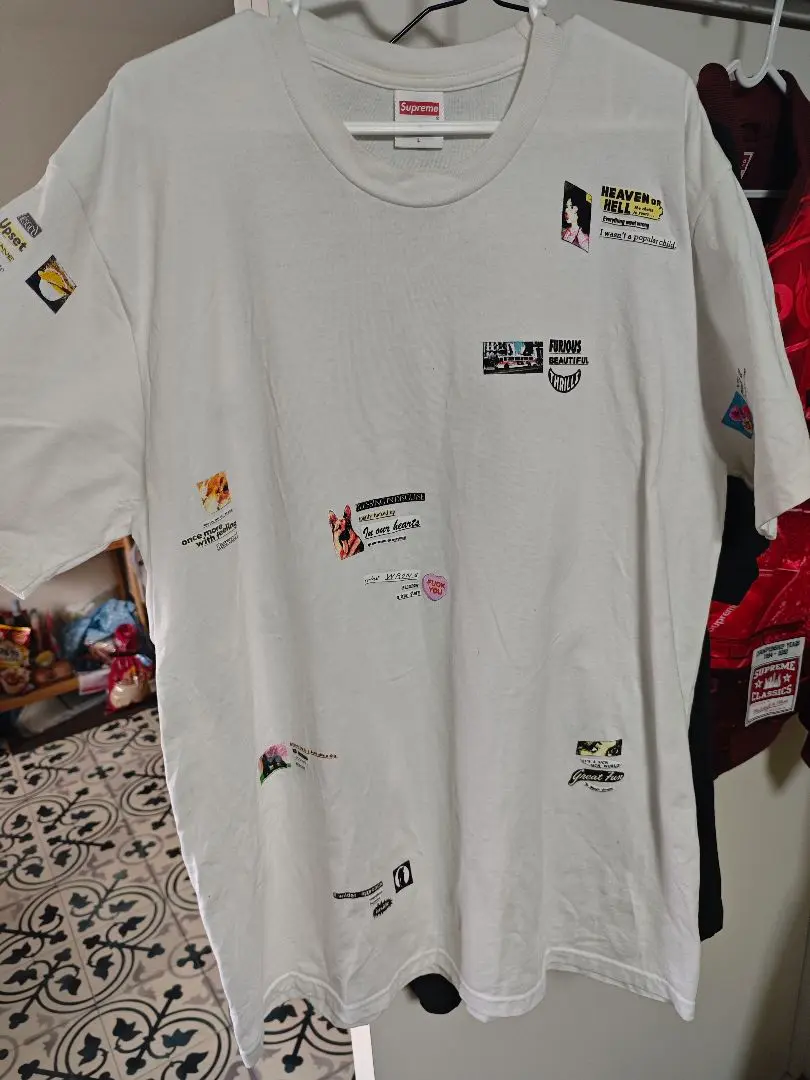 Supreme Upset Tee シュプリーム アプセット Tシャツホワイト Upset Tee | Supreme 24fw
