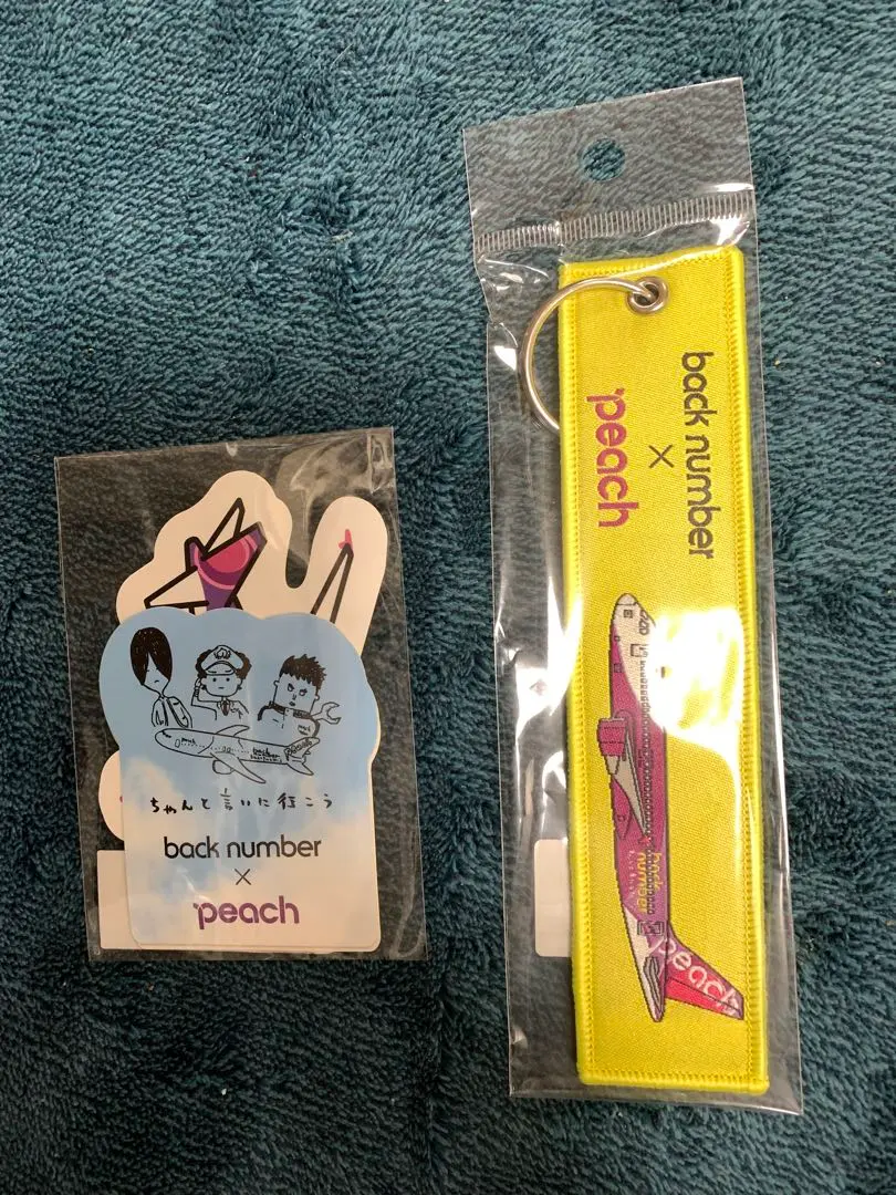 back number peach ボトル　アクスタ　ステッカー　フライトタグ back number peach ボトルアクスタステッカーフライトタグ