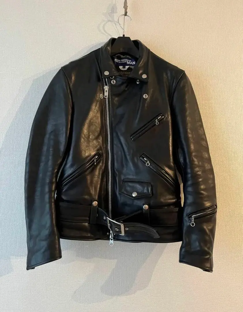 eYe JUNYA WATANABE VANSON ダブルライダース ジャケット コムデギャルソンJUNYA WATANABE MAN VANSON ライダース