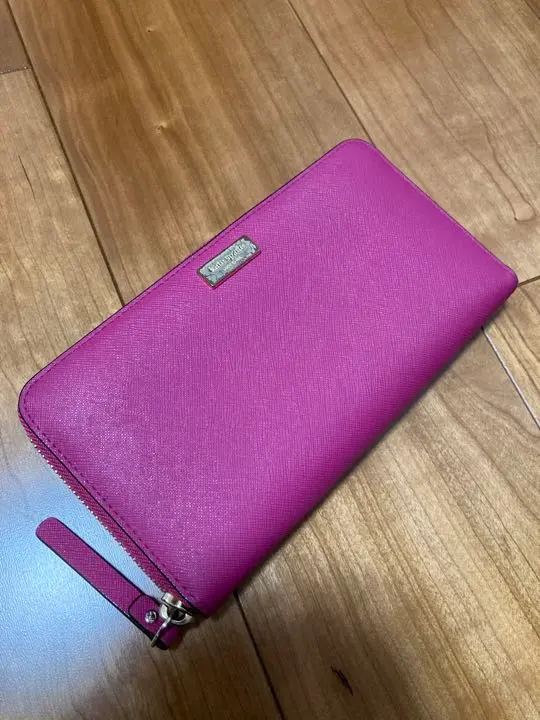 Thumbnail of Kate Spade long wallet, pink, final sale, last price reduction