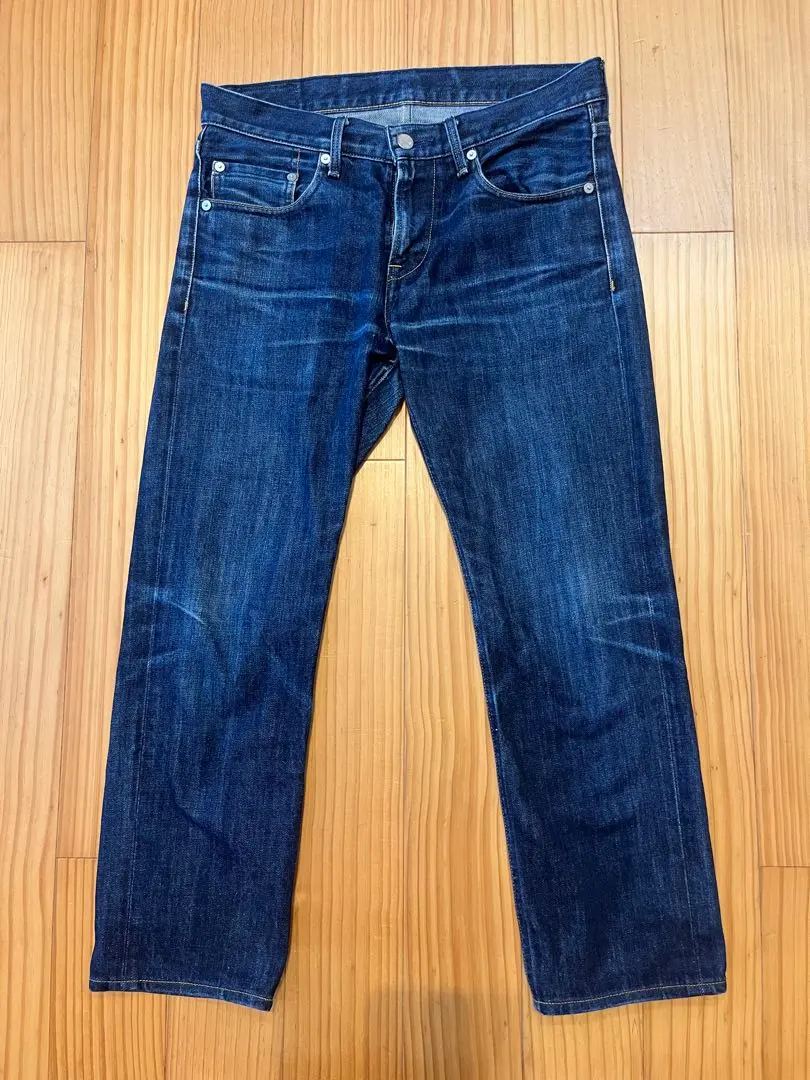 Thumbnail of ESTNATION Dark Blue Straight Denim