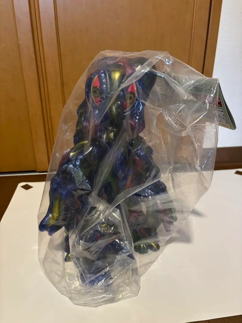 マーミット　ジャイアントヘドラ　クリアブルーラメ指人形ヘドラつき　Hedorah 新しい季節 マーミット ジャイアントヘドラ クリアブルーラメ指