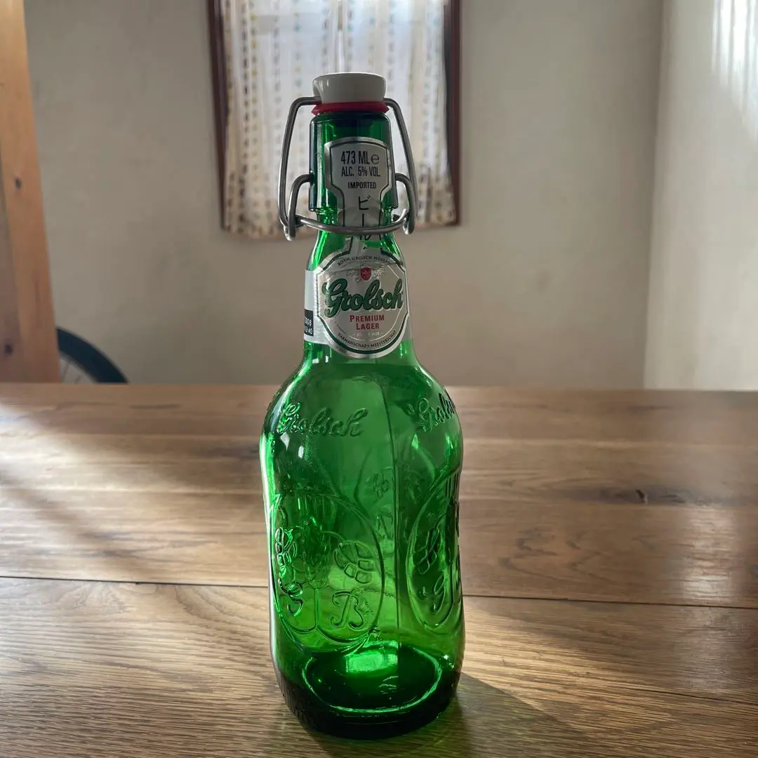 【Grolsch 5L 】グロールシュ 5リートルビンテージビール瓶 Grolsch 5L 】グロールシュ 5リートルビンテージビール瓶