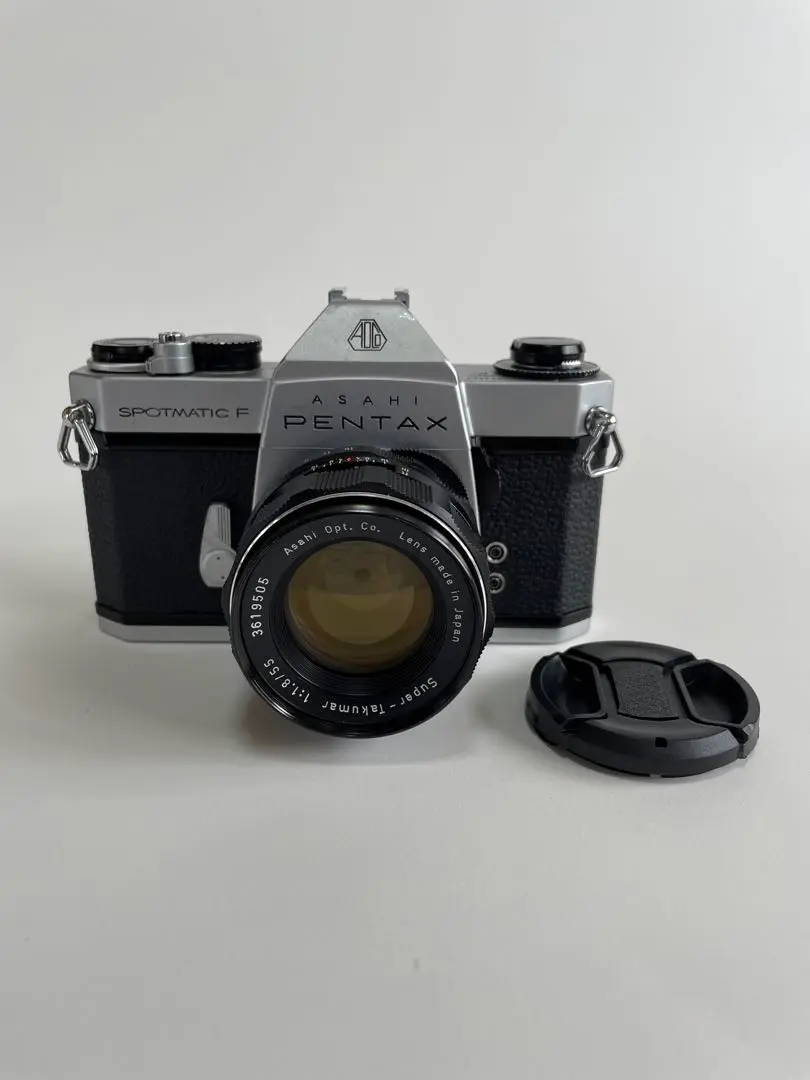 ASAHIPENTAX SP シルバー Super-Takumaf1.855mm 60年代フィルム一眼レフカメラのスタンダードサンライズカメラ