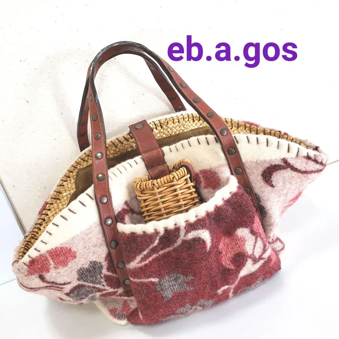 エバゴス ebagos 帽子 帽体 夏 バッグ 鞄 ハンドバッグ トート