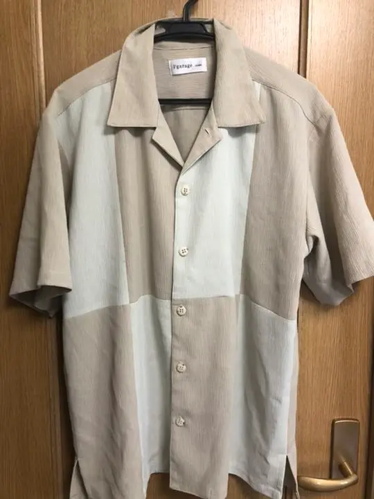 I'garage' UOMO ファーコート　ミドル　ホワイト　高級感　未使用 定価143000円 新品 Yohji Yamamoto pour homme WOOL GABARDINE
