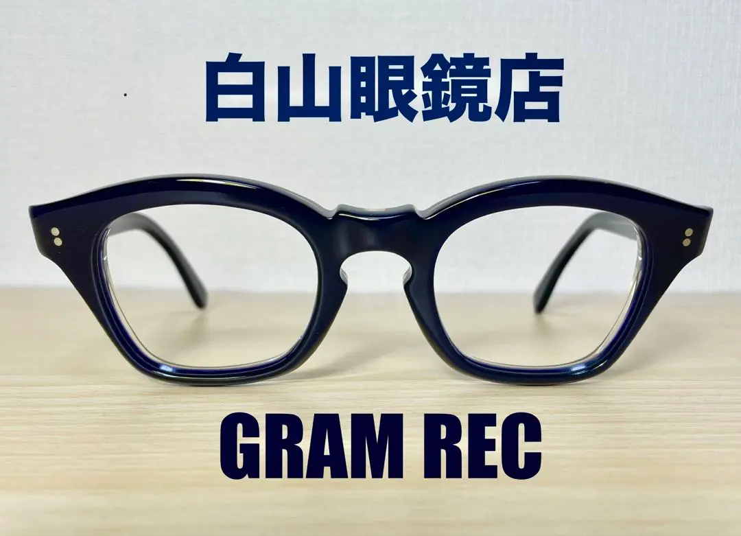 白山眼鏡　初期　GLAM REC　グラムレック。 白山眼鏡 初期 GLAM REC グラムレック。 - メルカリ