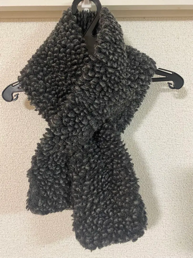新品　オーシバル　ボアマフラー　キャメル ORCIVAL｜ウールボア マフラー ボアマフラー ボリュームマフラー