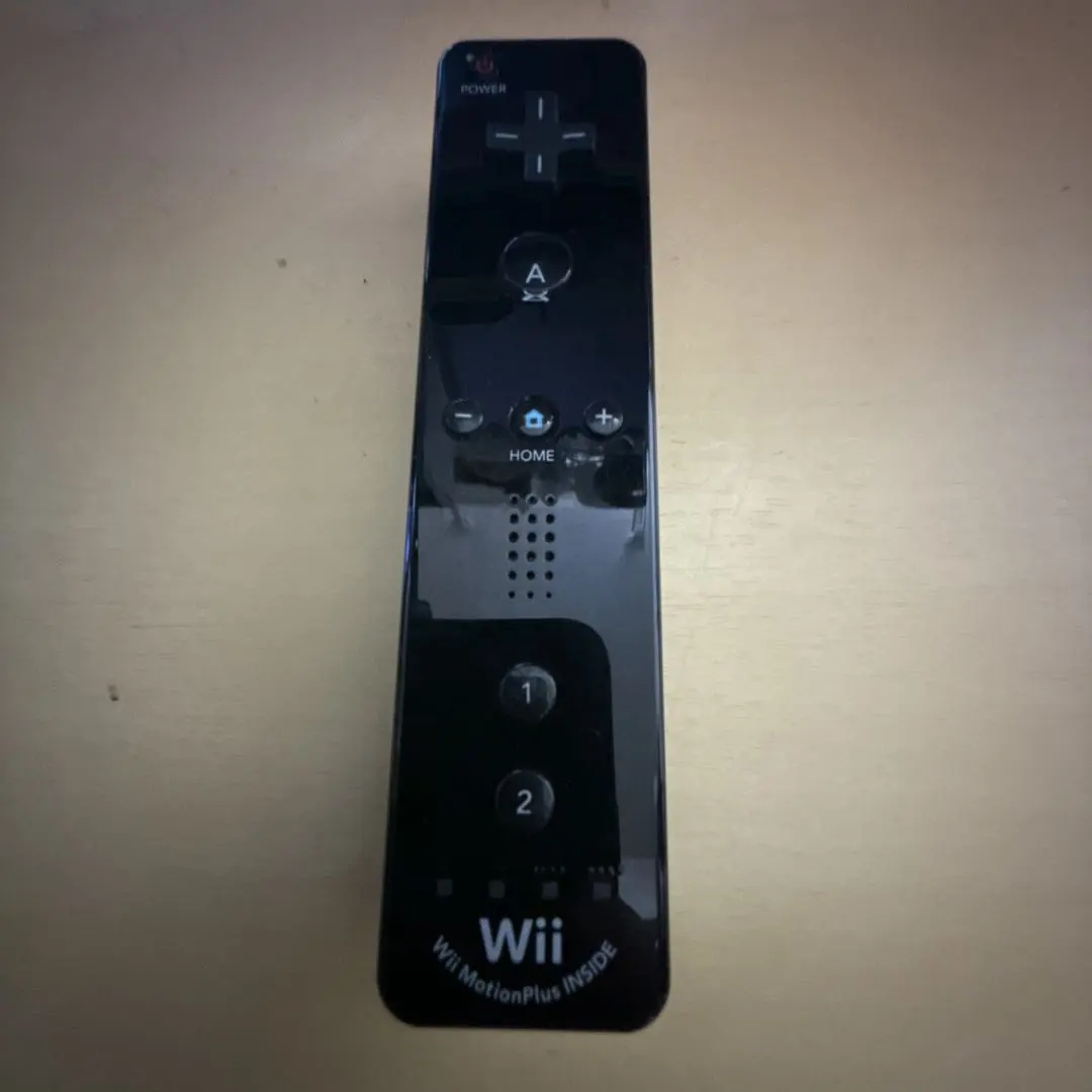 Thumbnail of Wii Remote Plus (Black) with built-in MotionPlus