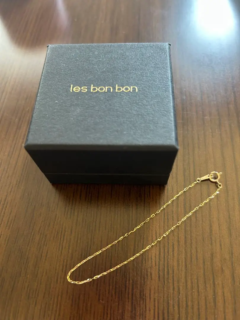 こっこ 美品les bonbon K10 ブレスレット SETUP7｜les bon bon/2 tone bracelet 10金 10K K10