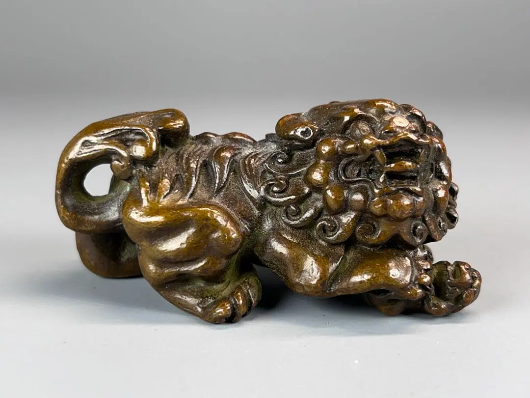 古銅 親子獅子香炉 | 古美術ささき