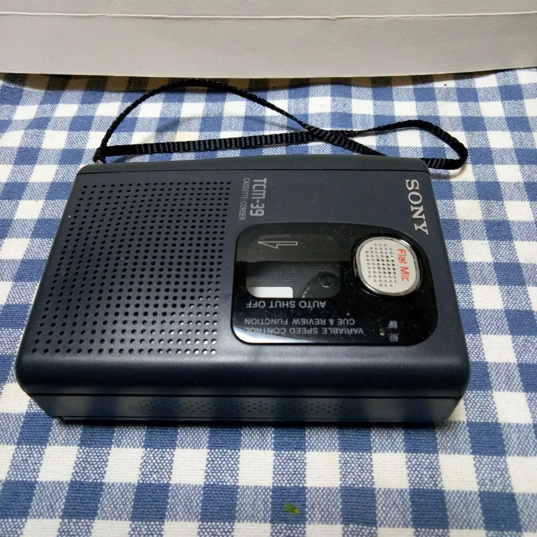 【激レア未使用品】SONY TCM-410 カセットプレーヤー 激レア未使用品】SONY TCM-410 カセットプレーヤー - メルカリ