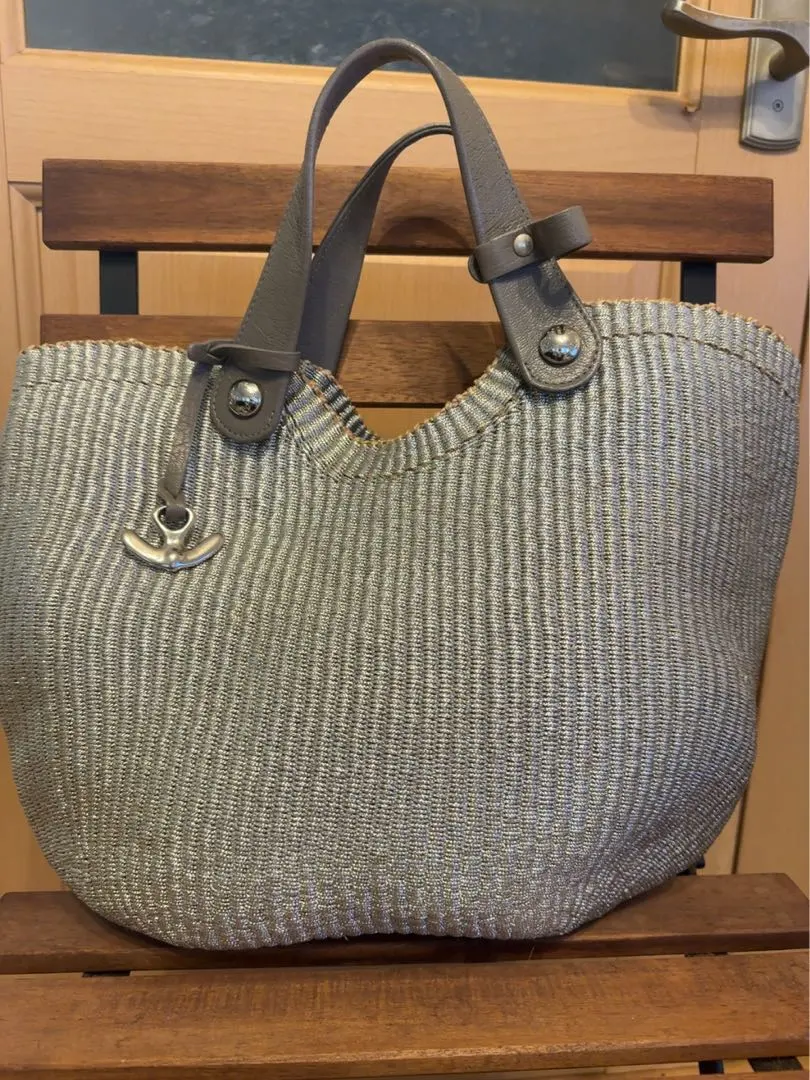 美品 TOFF&LORDSTONE トフ＆ロードストーン ストライプ かごバッグ 美品 TOFF&LORDSTONE トフ＆ロードストーン ストライプ かご