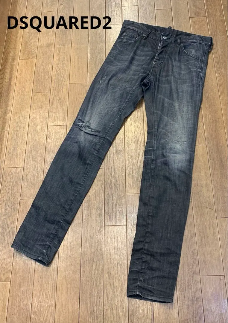 Thumbnail of DSQUARED2 Dsquared2 damaged denim 44