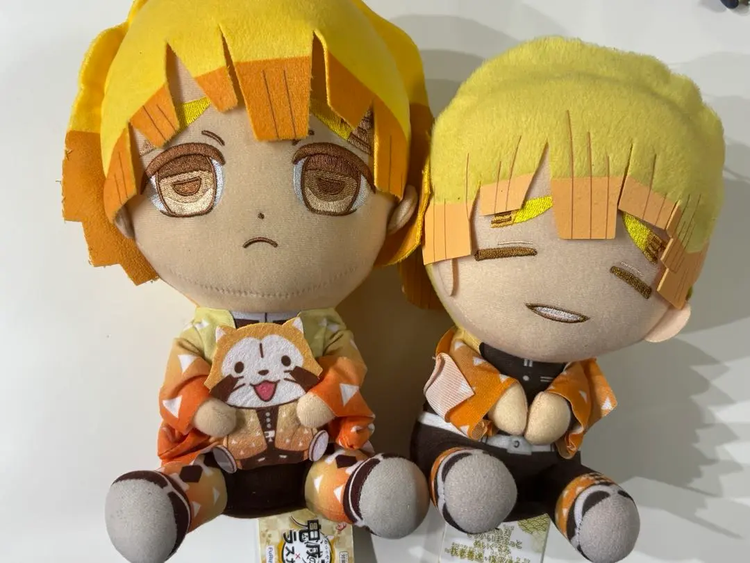 Thumbnail of Demon Slayer: Zenitsu Agatsuma BIG Plush Set of 2