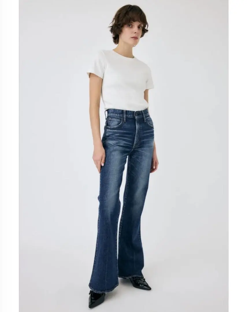 MOUSSY | MVS L/BLU FLARE (フレア ) |SHEL'TTER WEBSTORE