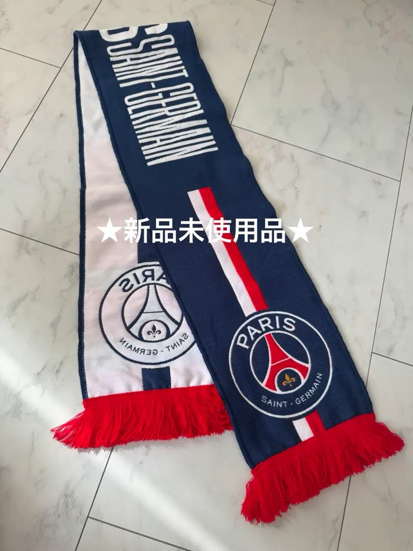 未使用品★パリ・サンジェルマン来日記念グッズ パリ・サンジェルマン フェイスタオル PSG35120 ( サッカー パリ