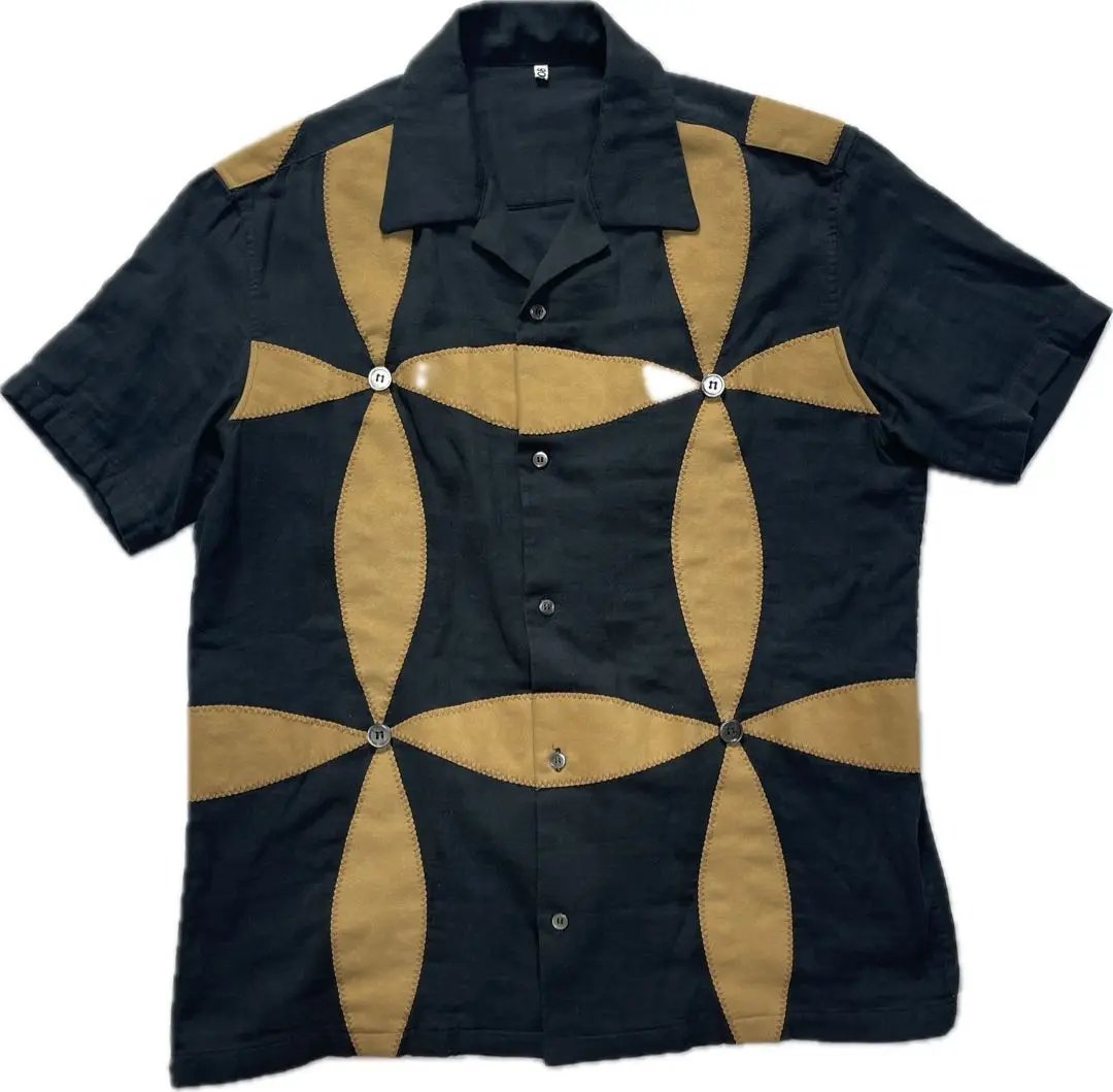 益*男様 KHOKI Kalamkari shirt KHOKI】 Kalamkari long sleeve shirt 23ss-b-03 – ONENESS