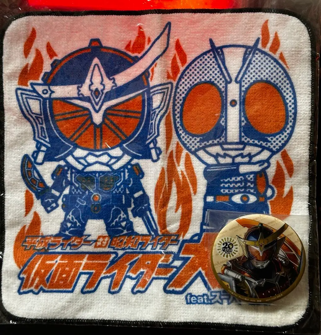 Thumbnail of Heisei Rider vs. Showa Rider: Kamen Rider Wars feat. Super Sentai Towel Can Badge