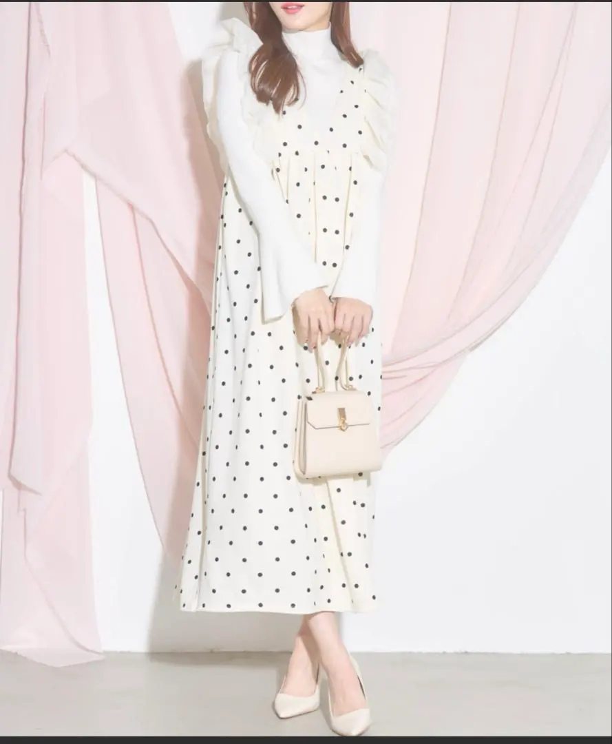 Thumbnail of TOCCO Closet New 【ZOZO Limited Edition】 Layered Tulle Frill Jumper Skirt