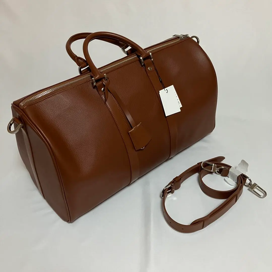 【美品】MB　ボストンバッグ ハイエンドレザートラベルバッグ レザー 2way 2025年最新】mbハイエンドトラベルバッグの人気アイテム - メルカリ