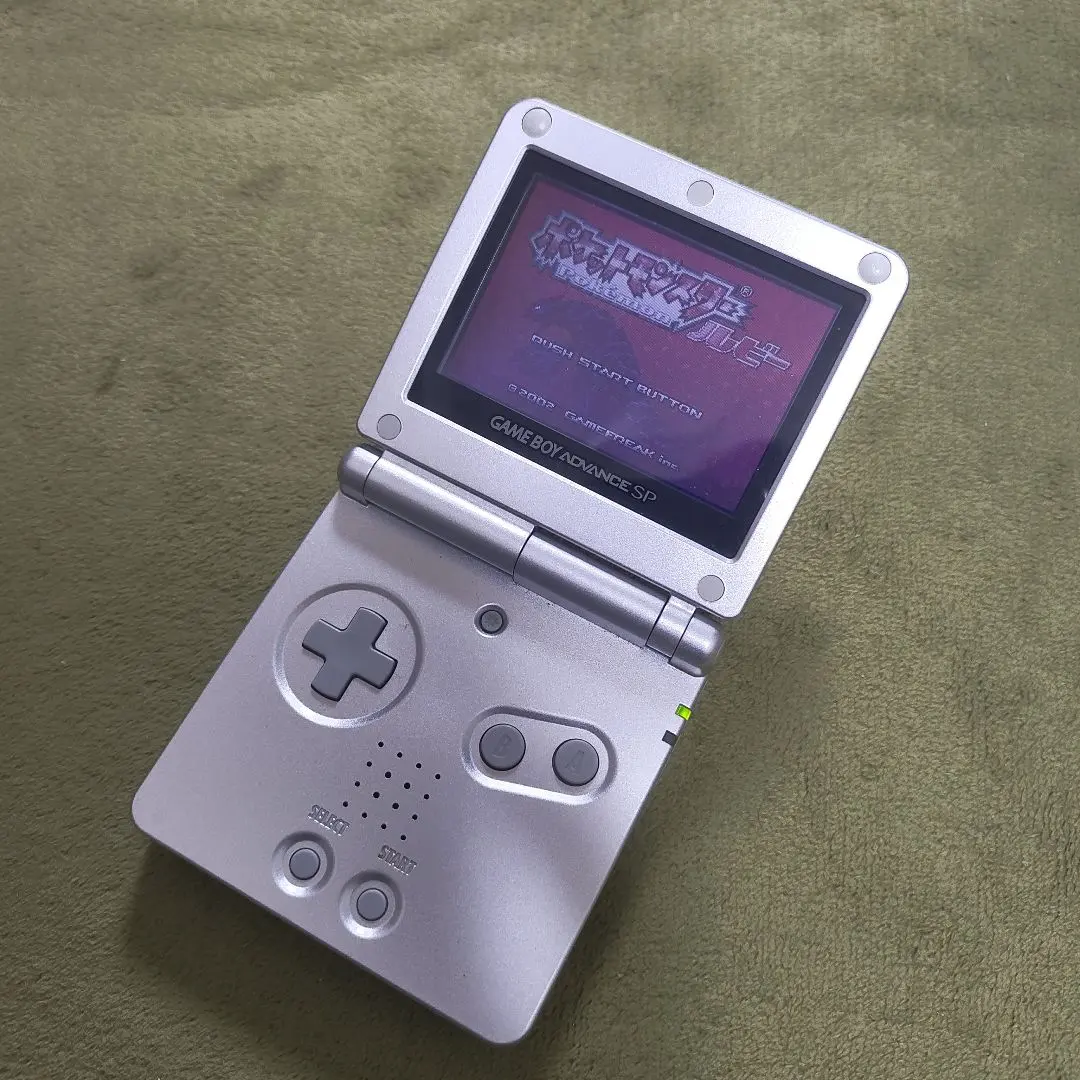 任天堂 Game Boy Advance SP 銀色 主機 本體 的縮圖