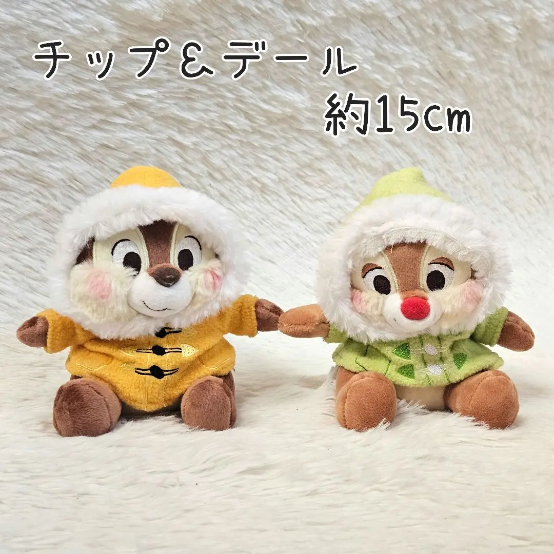 【完売品】チップとデール／ぬいぐるみ DUFFEL COLLECTION ディズニーストア チップ デール ぬいぐるみ DUFFEL COLLECTION