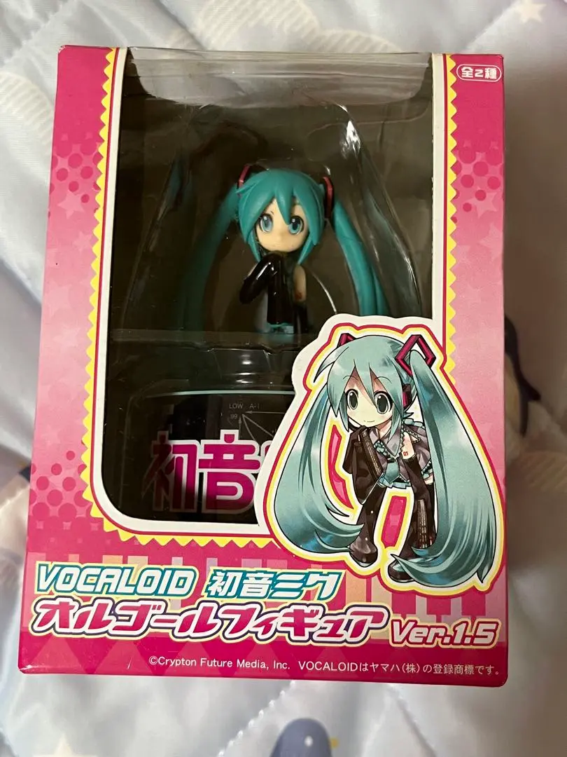 【未開封】初音ミク オルゴールフィギュア全2種セット 初音ミク オルゴールフィギュア 初音ミク・はちゅねみく 全2種