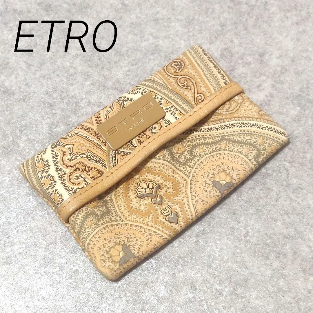 ETRO エトロ　ティッシュケース+ミニテリー3枚　セット ETRO エトロ ティッシュケース+ミニテリー3枚 セット