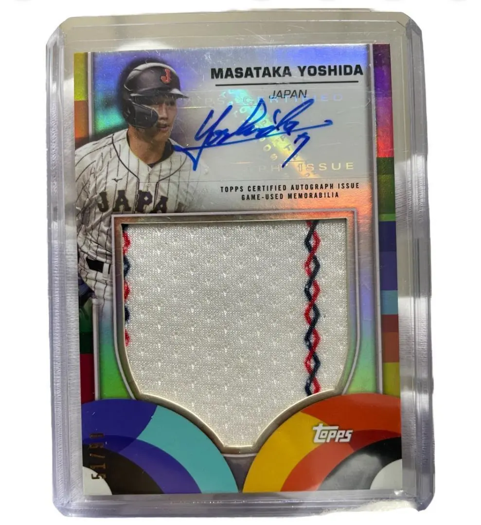 topps2023 WBC ピート・アロンソ 10枚限定レリック直筆サイン