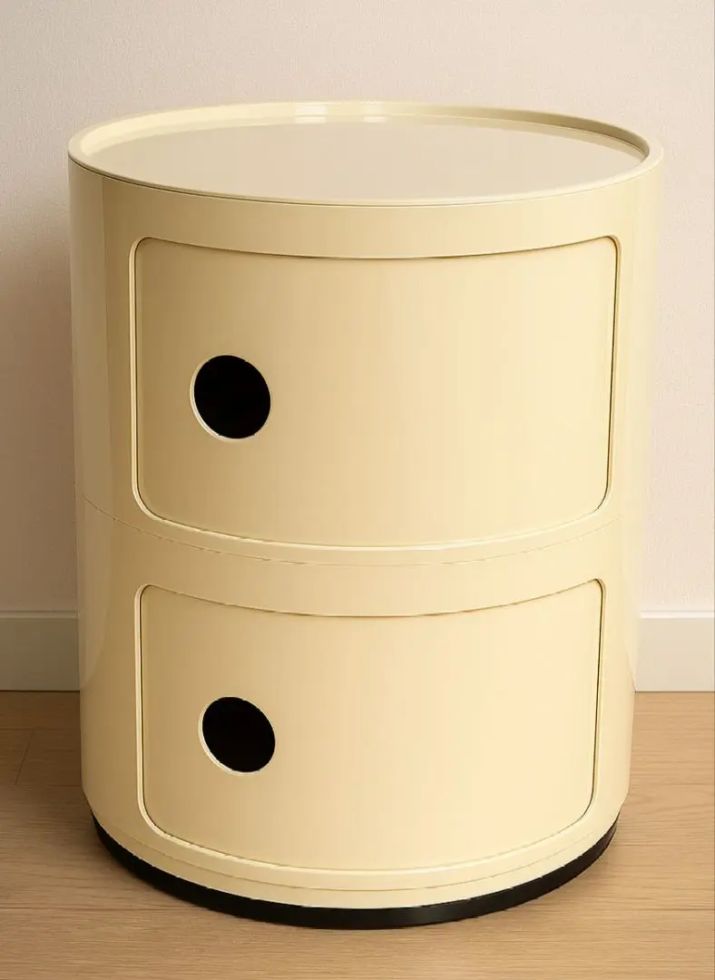 カルテル Kartell コンポニビリ ホワイト 2段 チェスト 中古家具 楽天市場】正規代理店 Kartell カルテル 収納家具 2段