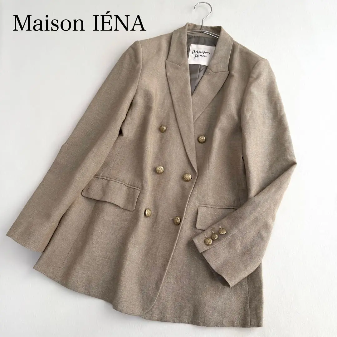 2025年最新】IENA カラー：ベージュ系 テーラードジャケットの