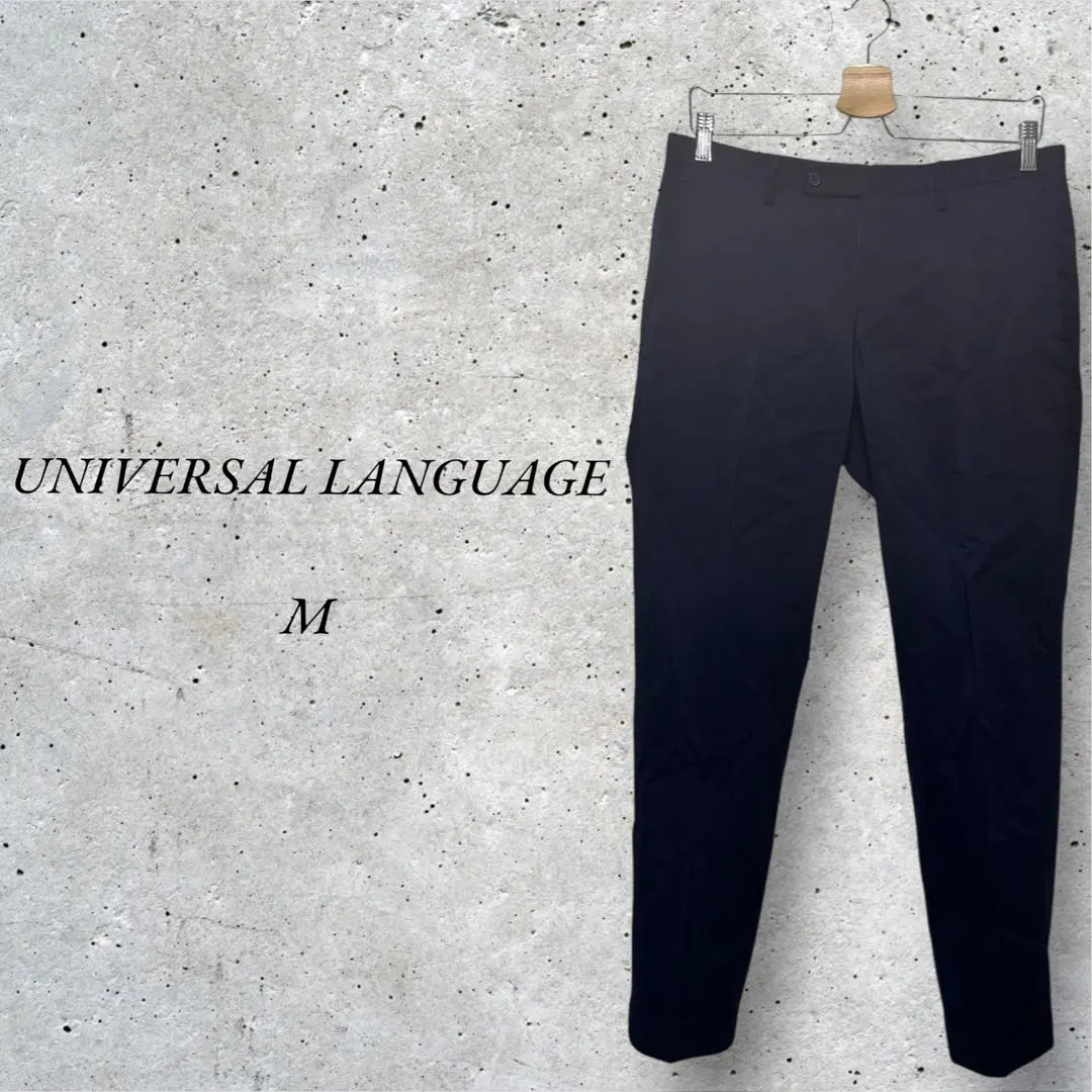 極美品　universal language CANONICO スラックス　S セール開催中！！カノニコ生地のスラックスが目玉アイテムです