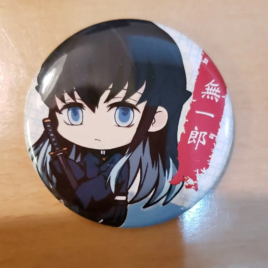 Thumbnail of Demon Slayer: Kimetsu no Yaiba Can Badge - Muichiro Tokito