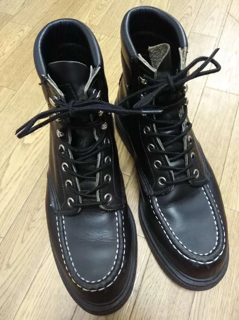 ビンテージREDWINGレザー スーパーソール7D黒美品刺繍羽タグ 2025年最新】redwing 羽タグ スーパーソール 8133の人気アイテム