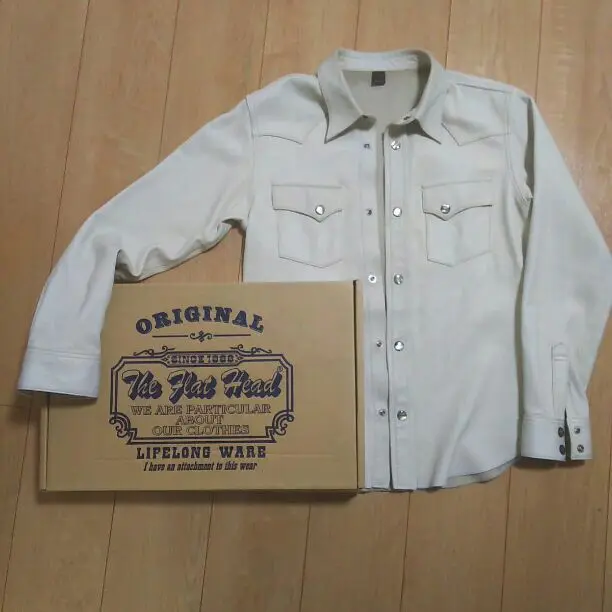 REDMOON DEERSKIN シャツ　サイズＳ レッドムーン ディアスキンシャツ REDMOON赤富士屋洋服店