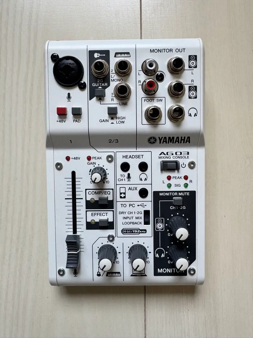 YAMAHA AG03(Cubase AIのシリアルコード使用済み) - メルカリ