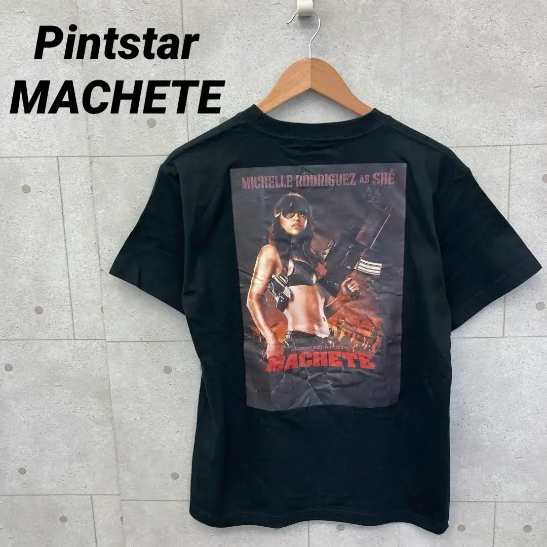Pintstar MACHETE マチェーテ ムービーＴシャツ M 黒 Pintstar MACHETE マチェーテ ムービーTシャツ M 黒 Machete