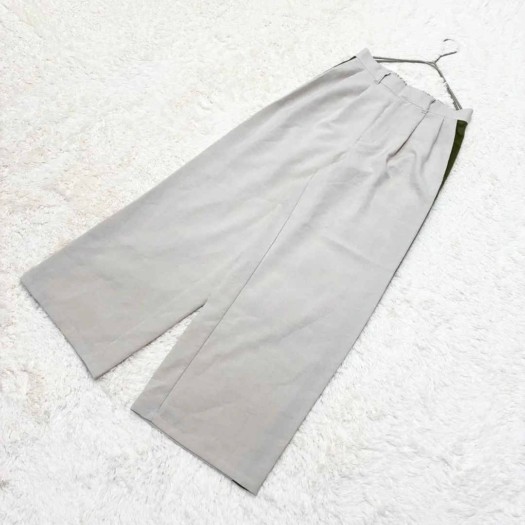 Thumbnail of ✨Excellent Condition✨ Vivid Wide Pants 【M】Side Line, Elastic Waist (Partial)