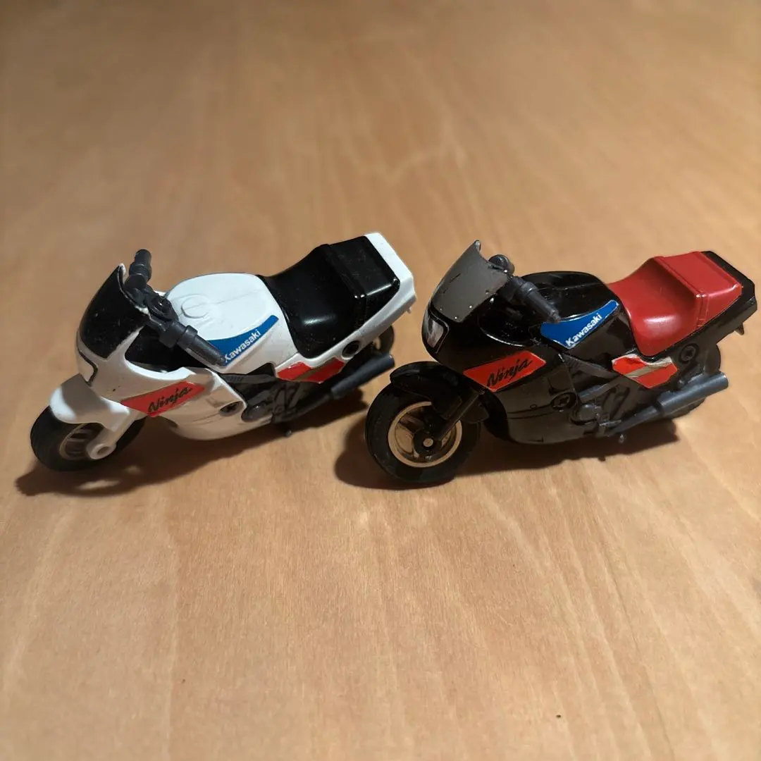 Thumbnail of Kawasaki Motorcycle Ninja Miniature Car Set of 2