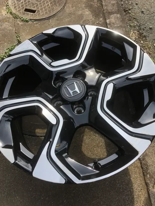 2021年製CR-Vブラックエディション ブリヂストン タイヤホイールセット 2022年製 新車外し】ホンダ CR-V ブラックエディション 純正