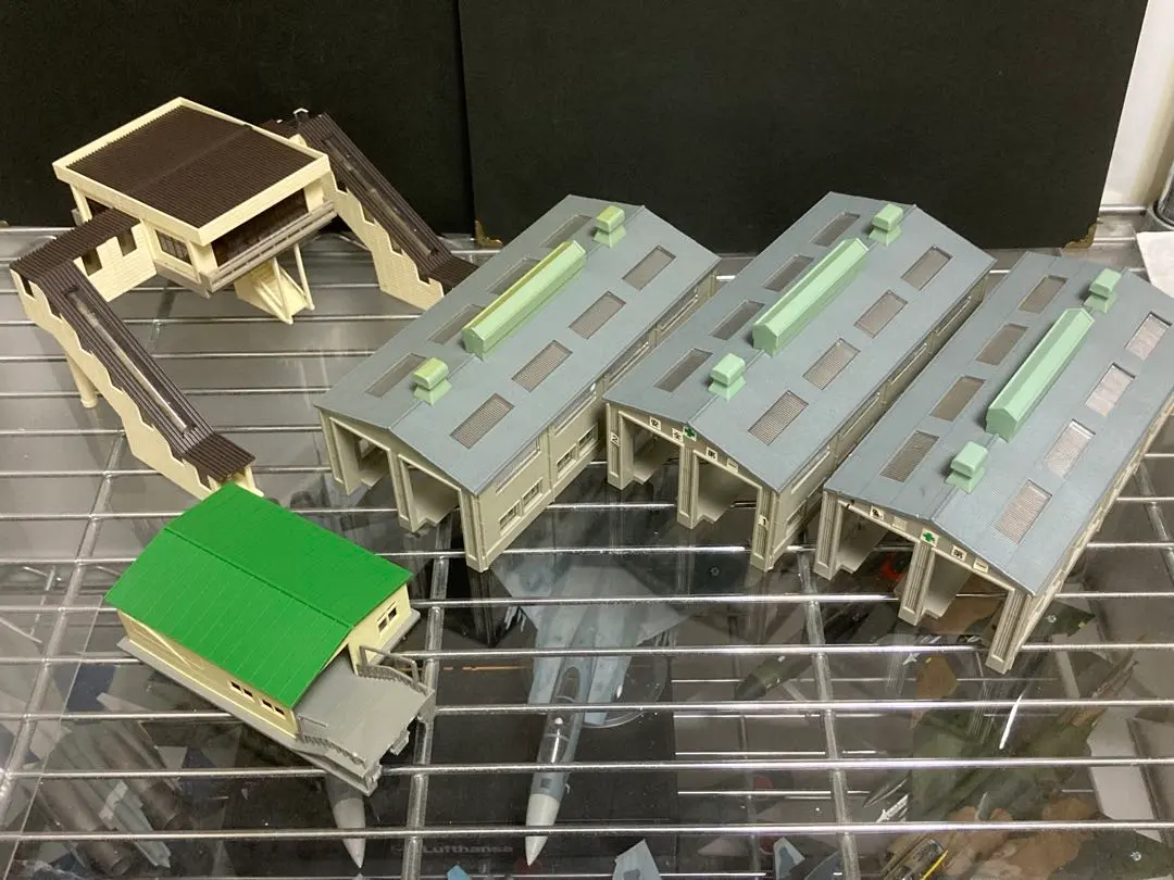 Thumbnail of N gauge train depot, station, scenery - junk